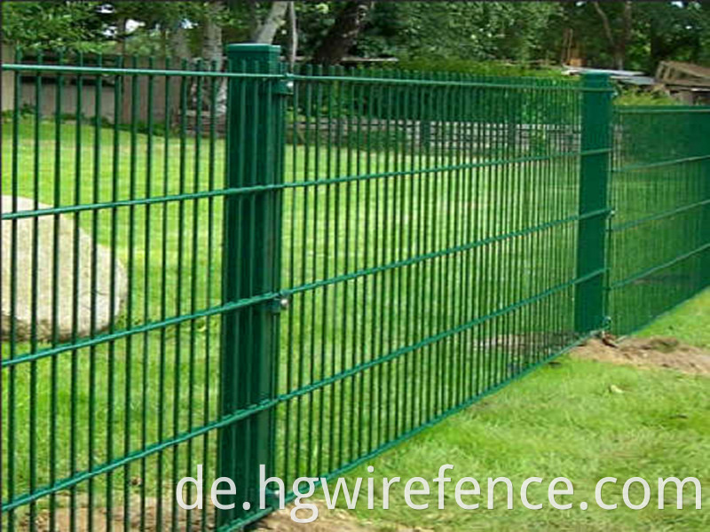 Eco Friendly Sustainable Double Wire Mesh Fence